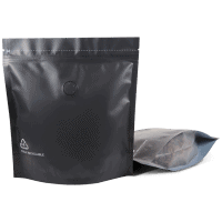 250 Stand Up Pouch Black with Pouch