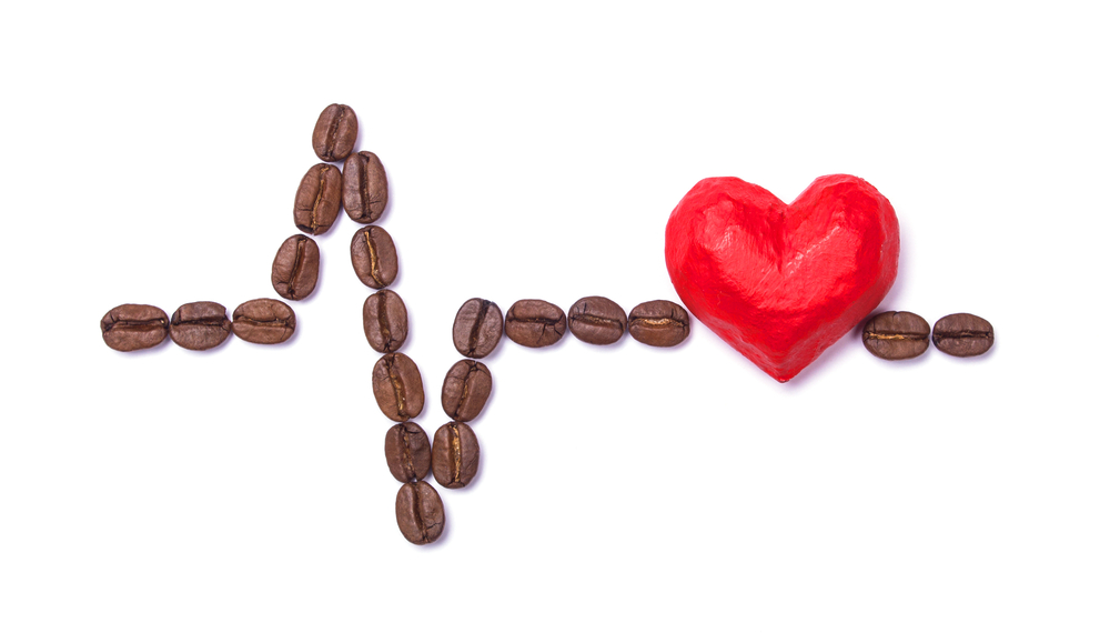 Heart Rate Made of Coffee Beans